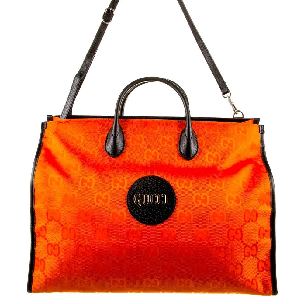 Gucci Off The Grid Orange and Black Tote Bag